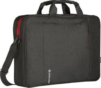 Defender, Geek, torba do laptopa, 15.6", czarna