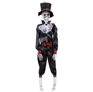 Dekoracja wisząca, szkielet meksykanina, 40 cm