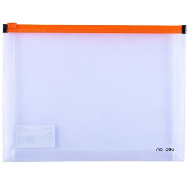 Deli, teczka na suwak A5, pomarańczowa