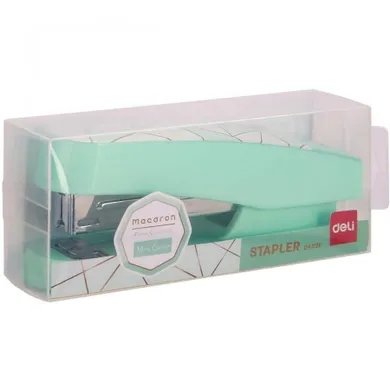 Deli, zszywacz 24/6, 26/6, 25 kartek, zielony