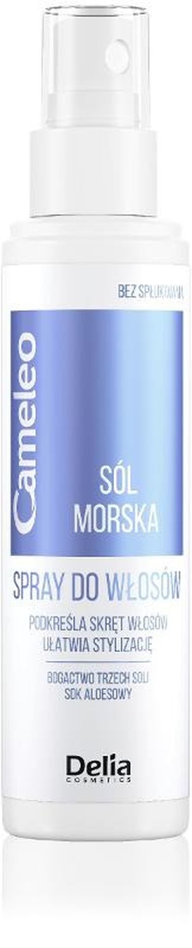 Delia Cosmetics, Cameleo, odżywka do włosów w sprayu, sól morska, 150 ml