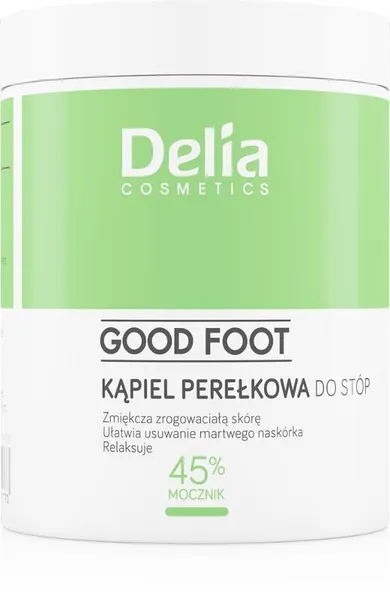 Delia Cosmetics, Good Foot, kąpiel perełkowa do stóp, 45% mocznik, 250g