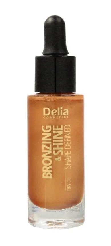 Delia Cosmetics, Shape Defined Bronzing & Shine, suchy olejek, 20 ml