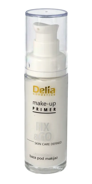 Delia Cosmetics, Skin Care Defined, baza pod makijaż Fix&Go, utrwalająca, 30 ml