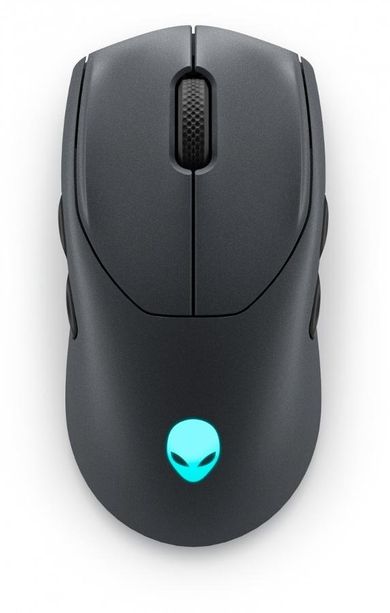 Dell, Alienware Tri-Mode Gaming, bezprzewodowa mysz, AW720M, Dark Side of the Moon