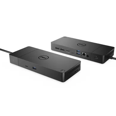 Dell WD19TBS 180 W, Stacja dokująca, 3x USB 3.1, 2x USB-C, 1x HDMI, 2x DP, 1x RJ45, 1x Thunderbolt 3
