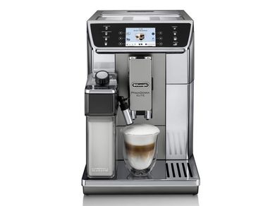 DeLonghi, PrimaDonna Elite, ekspres ciśnieniowy, 1450W, srebrny, ECAM 650.55.MS
