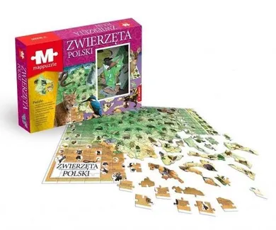 Demart, Mappuzle, Zwierzęta Polski, puzzle