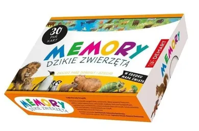 Demart, Memory, Dzikie zwierzęta, gra pamięciowa