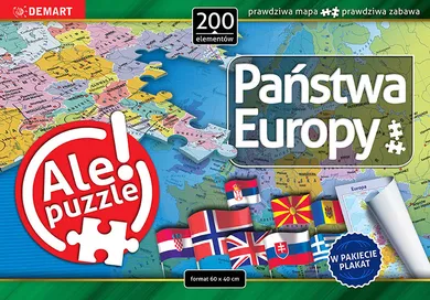 Demart, Państwa Europy, puzzle, 200 elementów