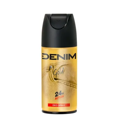 Denim, Gold, dezodorant, spray, 150 ml
