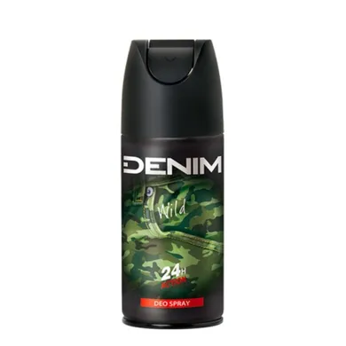 Denim, Wild, dezodorant, spray, 150 ml