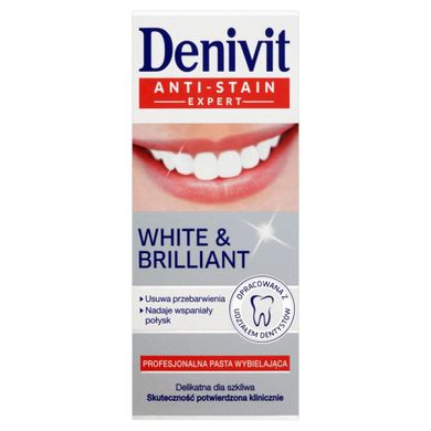 Denivit, White&Brillant, pasta do zębów, 50 ml