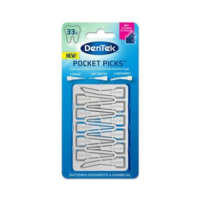 DenTek, Pocket Picks, wykałaczki, 33 szt.