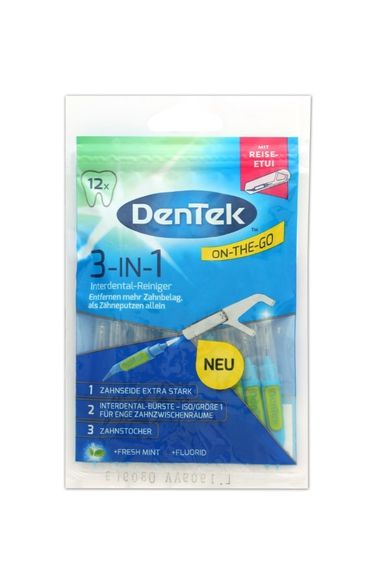 DenTek, wykałaczki dentystyczne Pocket Picks, 3 rodzaje, 33 szt.