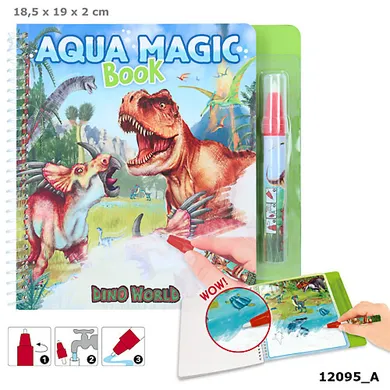 Depesche, Aqua Magic Dino World, kolorowanka