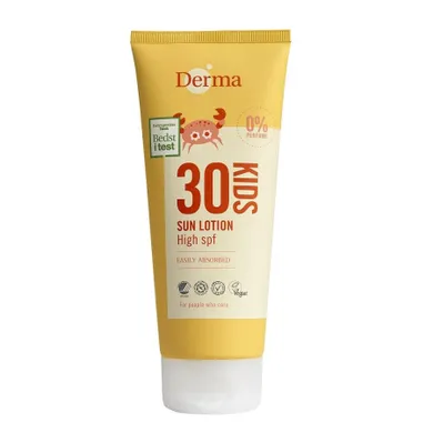 Derma, Sun Kids, balsam przeciwsłoneczny dla dzieci SPF30, 200 ml