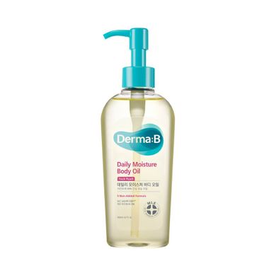 Derma:B, Daily Moisture, nawilżający olejek do ciała z ekstraktem z brzoskwini, 200 ml