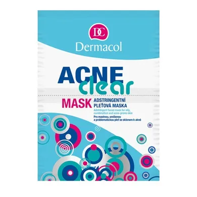 Dermacol, AcneClear Mask, maseczka oczyszczająca do twarzy, 2-8g