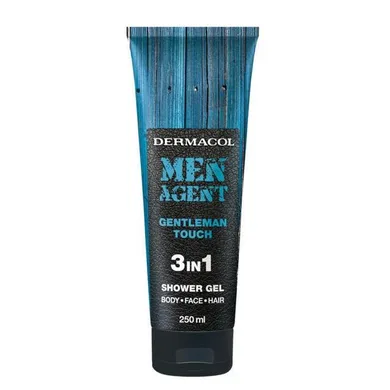 Dermacol, Men Agent 3in1, Gentleman Touch Shower Gel, żel pod prysznic, 250 ml