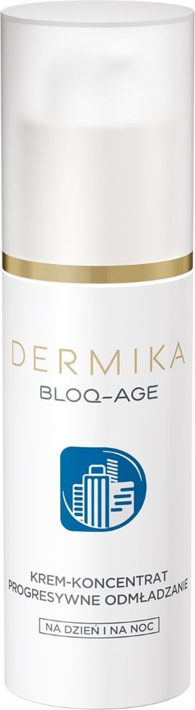 Dermika, Bloq-Age, krem-koncentrat progresywne odmładzanie na dzień i noc, 30 ml
