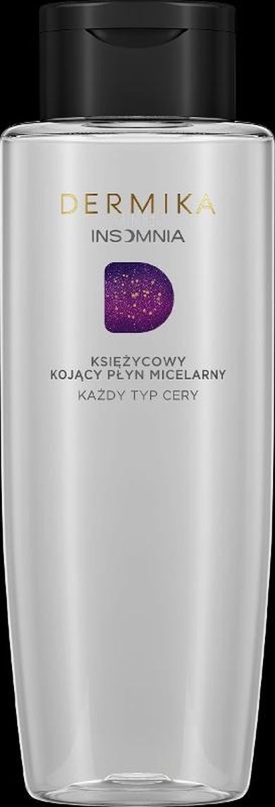 Dermika, Insomnia, księżycowy, kojący płyn micelarny, 400 ml