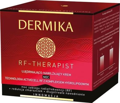 Dermika, RF-Therapist, krem na noc ujędrniająco-nawilżający, 50 ml