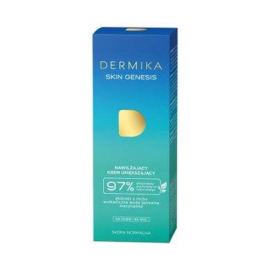 Dermika, Skin Genesis, 30-40+, nawilżający krem upiększający na dzień i na noc, skóra normalna, 50 ml
