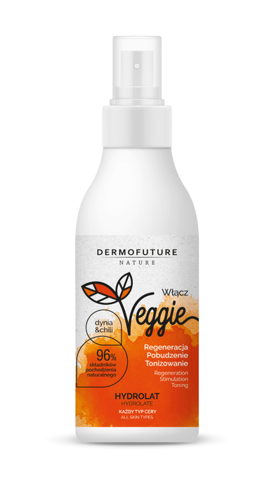 Dermofuture, Veggie, hydrolat, dynia & chili, 200 ml