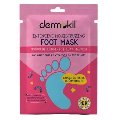 Dermokil, Intensive Mouistruzing Foot Mask, intensywnie nawilżająca maska do stóp, 30 ml
