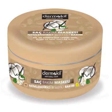 Dermokil, Natural Hair Mask, maska do włosów, Coconut, 300 ml