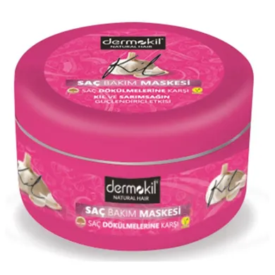 Dermokil, Natural Hair Mask, maska do włosów, Garlic, 300 ml