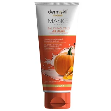 Dermokil, Xtreme Pumpkin Extract Gel Mask, żelowa maska z ekstraktem z dyni, 75 ml