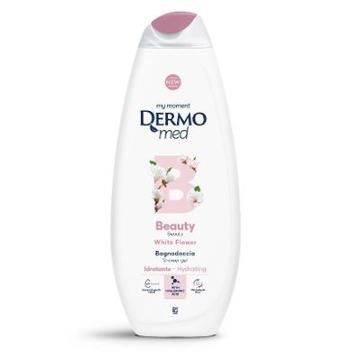 Dermomed, żel do mycia ciała, beauty white, 750 ml