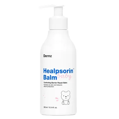 Dermz, Healpsorin Baby, nawilżający balsam regenerujący skórę dla dzieci, 300 ml