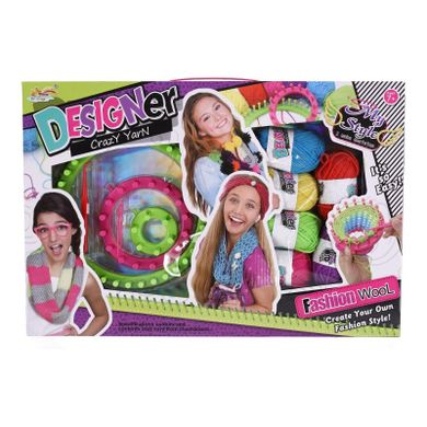 Designer Crazy Yarn, zestaw do dziergania