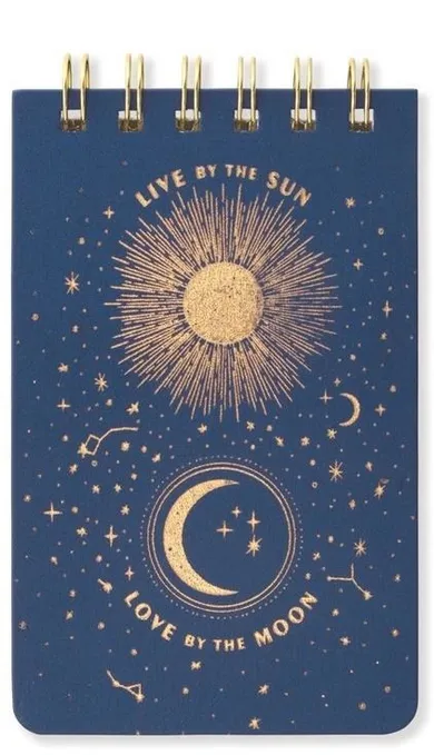 Designworks Ink, Live By The Sun, notatnik A6, 40 kartek, linia, 1 szt.