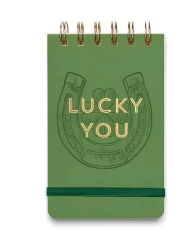 Designworks Ink, notatnik, 80 kartek, linia, Lucky You, 1 szt.