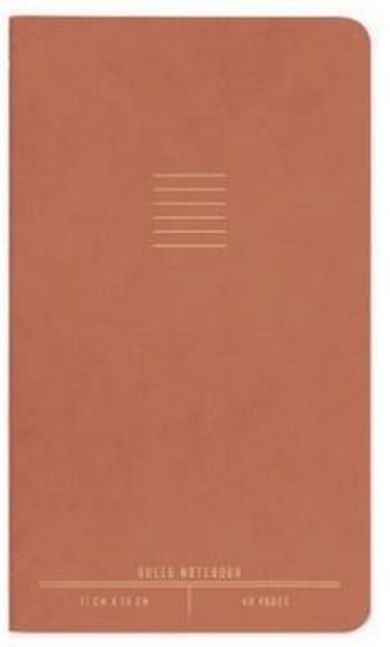 Designworks Ink, notes, linia, Bright Terracotta, 1 szt.