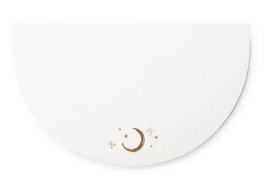 Designworks Ink, półokrągły notatnik na biurko, Celestial, 1 szt.