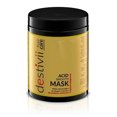 Destivii, Acid Smooth Mask, maska zakwaszająca do włosów po zabiegach fryzjerskich, 1000 ml