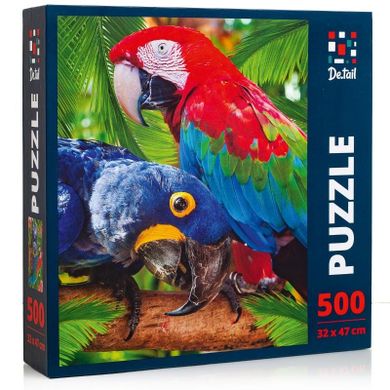De.tail, Papugi, puzzle, 500 elementów