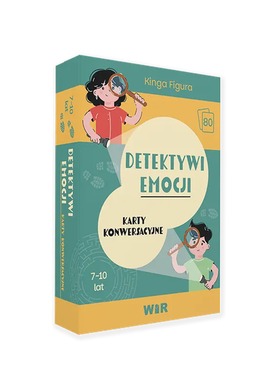 Detektywi emocji. Karty konwersacyjne 7-10 lat