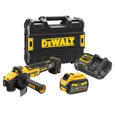 DeWalt, szlifierka kątowa, 125 mm, 18V, DCG409VST1-QW
