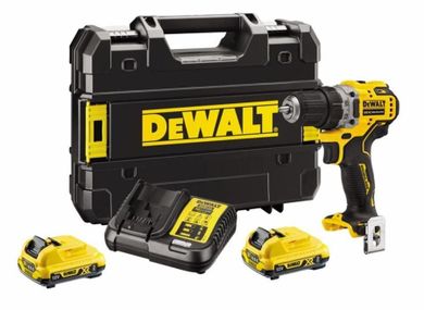 DeWalt, wiertarko-wkrętarka, 12V 57/25Nm, 2-2 DCD701D2