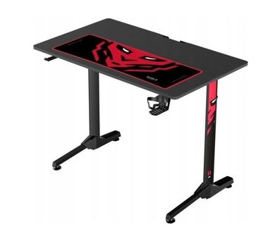 Diablo Chairs, X-Mate 1000, biurko gamingowe, czarne