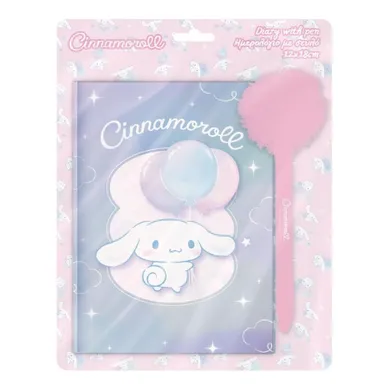 Diakakis, Cinnamoroll, pamiętnik z długopisem z pomponem
