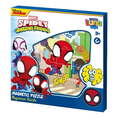 Diakakis, Spidey, puzzle magnetyczne, 60 elementów