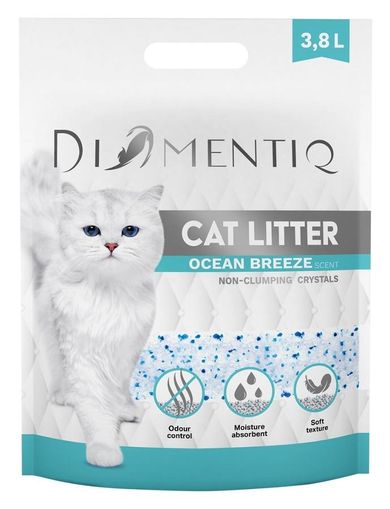 Diamentiq, żwirek, Ocean Breeze Special Offer, 3,8l