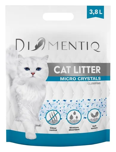 Diamentiq, żwirek, zbrylający, Micro Crystals, 3,8l